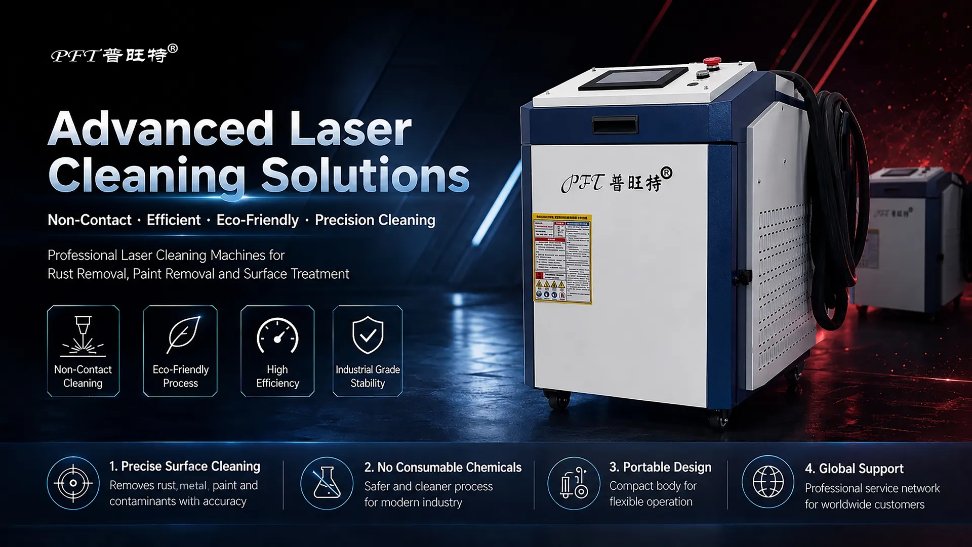 Advanced Laser Cleaning Solutions - PFT Laser