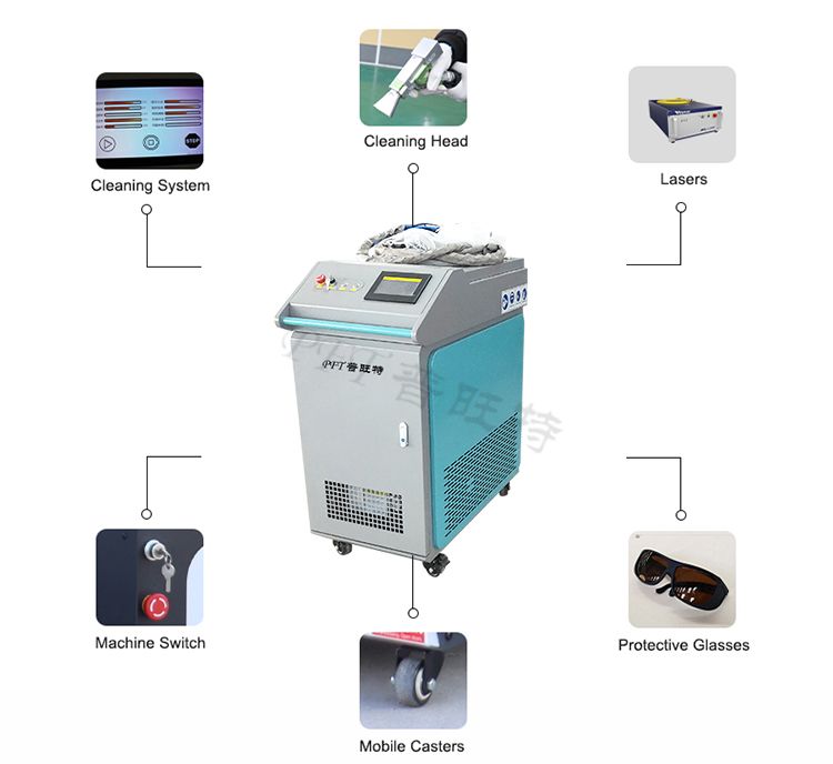 PCT-2000W Handheld Laser Cleaning Machine thumbnail 3