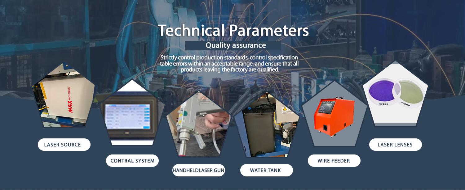 PFT-2000W 3in1 Handheld Fiber Laser Welding Machine thumbnail 12