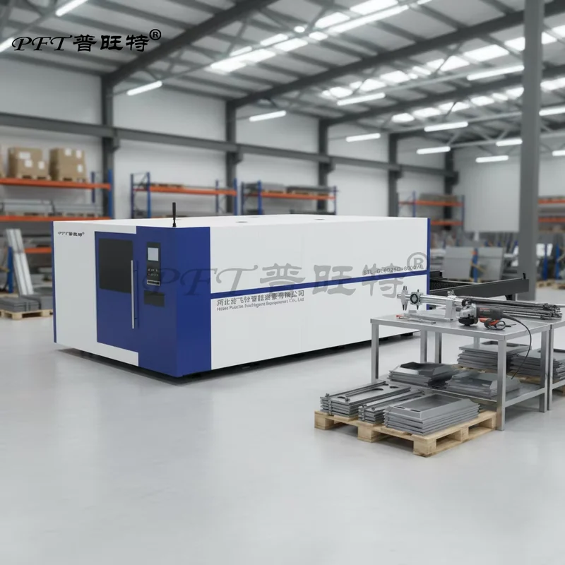 صورة مصغّرة لـ Enclosed Exchange Platform Fiber Laser Cutting Machines 4